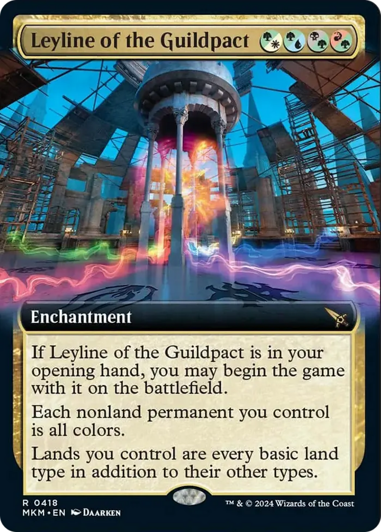 Leyline of the Guildpact (Extended Art) [Murders at Karlov Manor] | Dumpster Cat Games