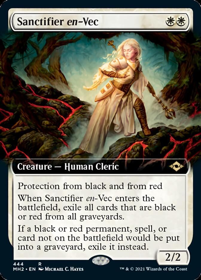 Sanctifier en-Vec (Extended Art) [Modern Horizons 2] | Dumpster Cat Games