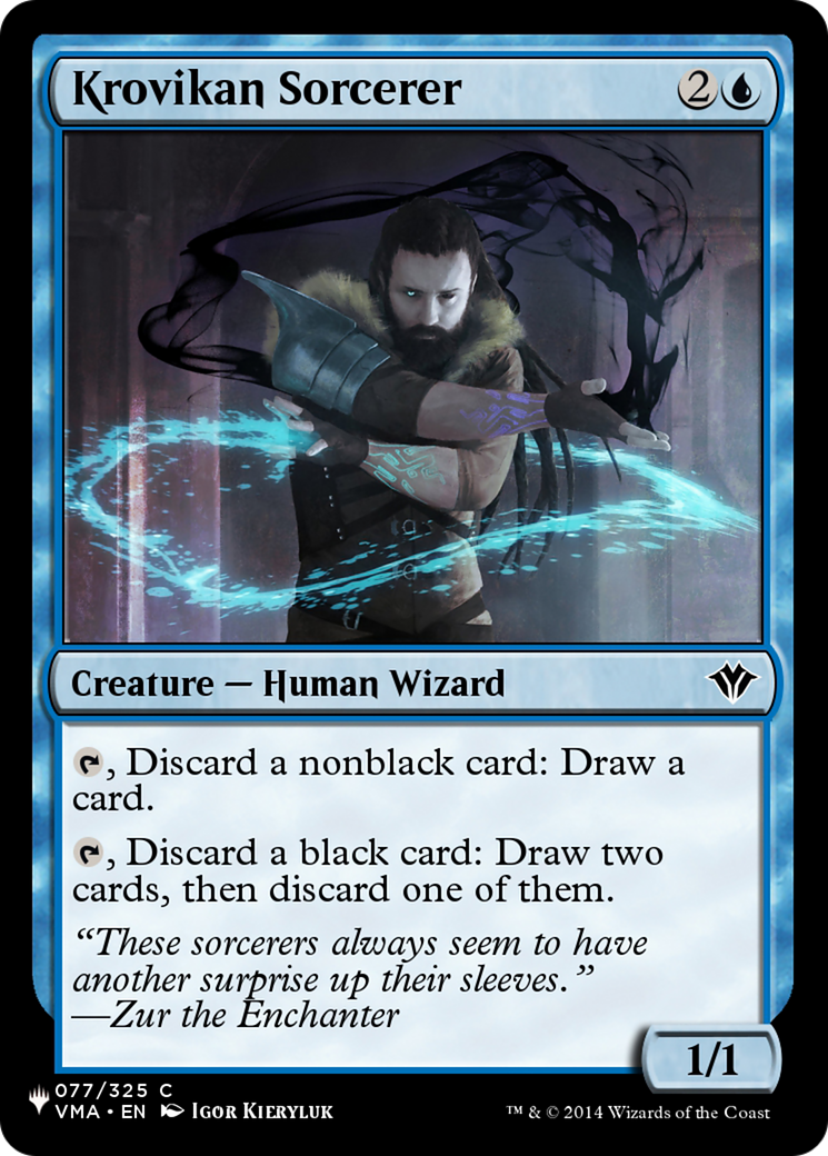 Krovikan Sorcerer [The List] | Dumpster Cat Games