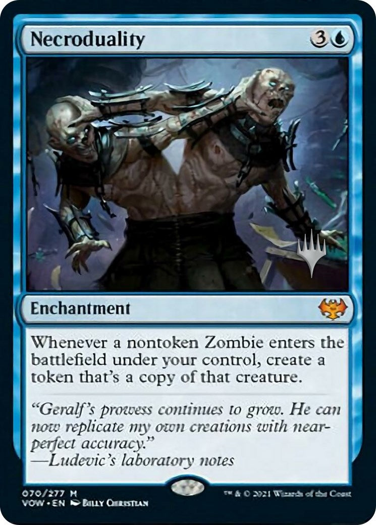 Necroduality (Promo Pack) [Aetherdrift Promos] | Dumpster Cat Games