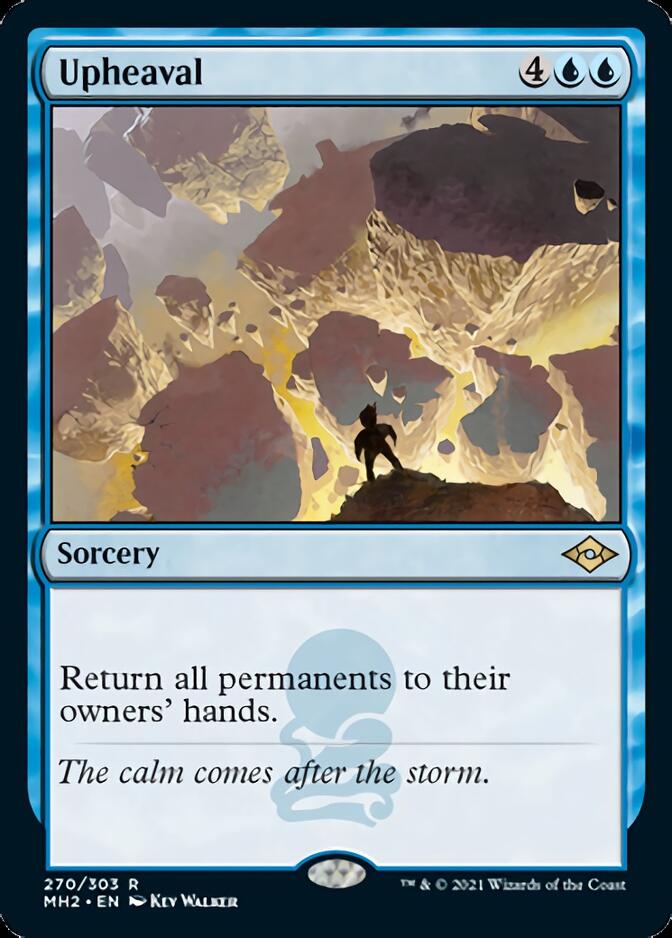 Upheaval (Foil Etched) [Modern Horizons 2] | Dumpster Cat Games