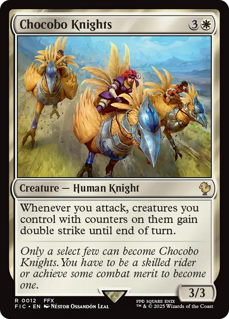 Chocobo Knights [FINAL FANTASY Commander] | Dumpster Cat Games