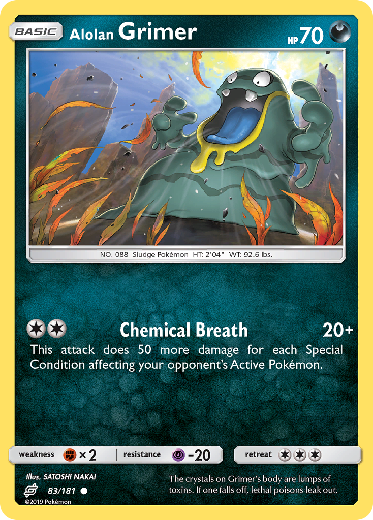 Alolan Grimer (83/181) [Sun & Moon: Team Up] | Dumpster Cat Games