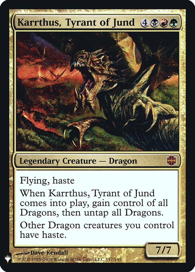 Karrthus, Tyrant of Jund [Mystery Booster] | Dumpster Cat Games