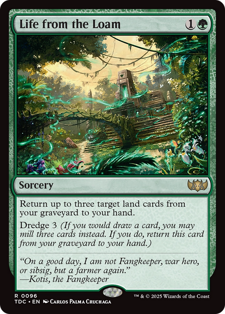 Life from the Loam [Tarkir: Dragonstorm Commander] | Dumpster Cat Games