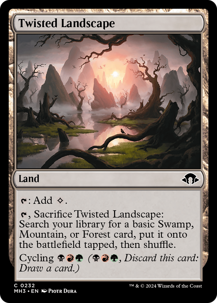 Twisted Landscape [Modern Horizons 3] | Dumpster Cat Games