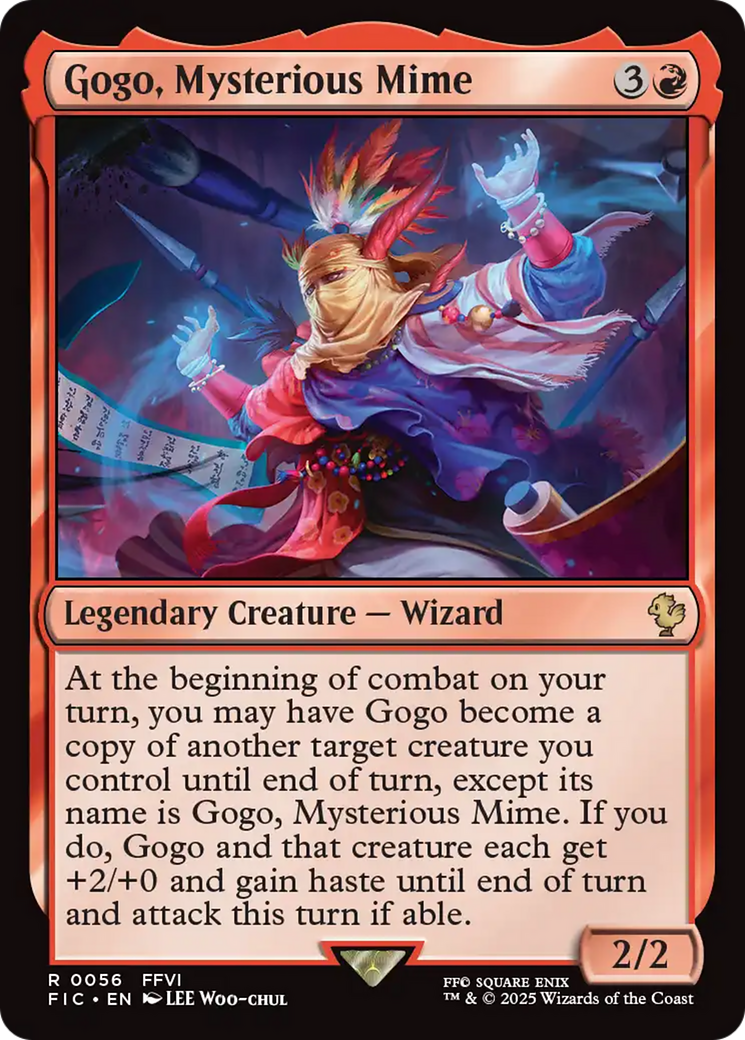 Gogo, Mysterious Mime [FINAL FANTASY Commander] | Dumpster Cat Games