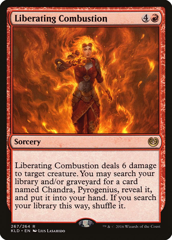Liberating Combustion [Kaladesh] | Dumpster Cat Games