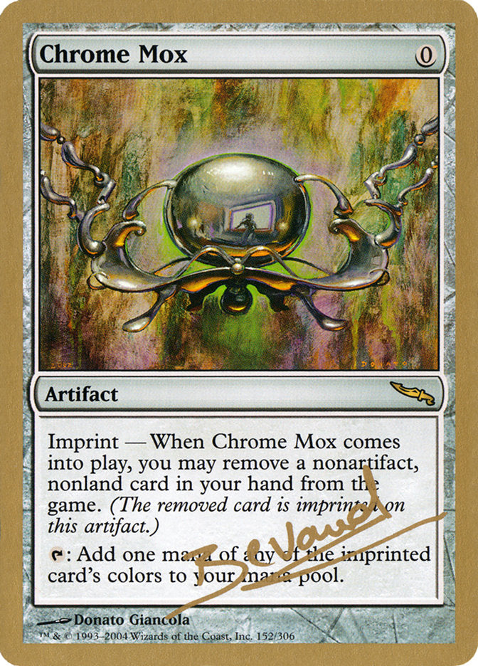 Chrome Mox (Manuel Bevand) [World Championship Decks 2004] | Dumpster Cat Games