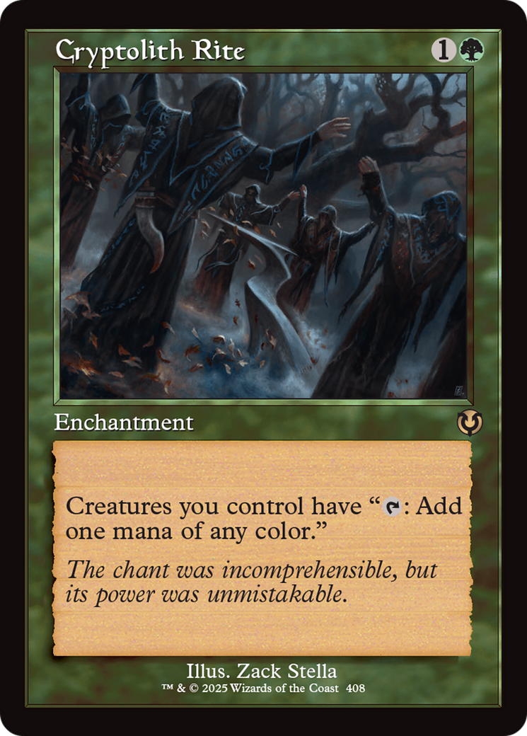 Cryptolith Rite (Retro Frame) [Innistrad Remastered] | Dumpster Cat Games