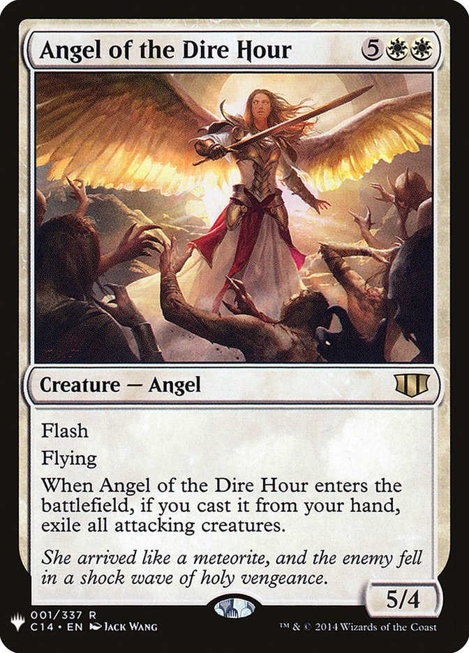 Angel of the Dire Hour [Mystery Booster] | Dumpster Cat Games