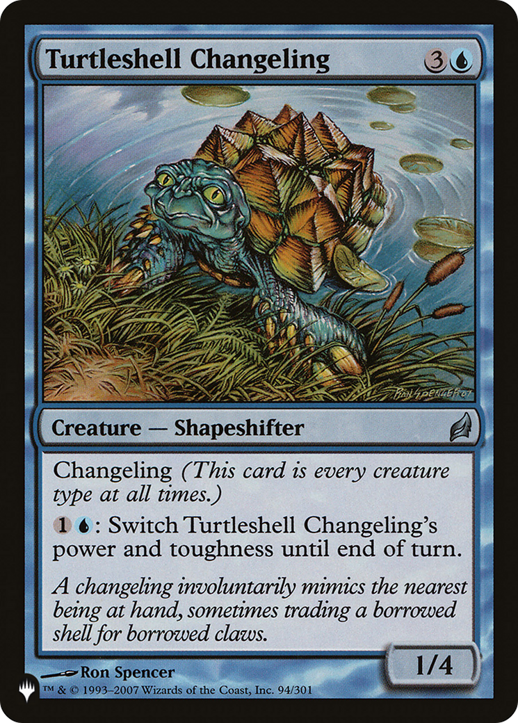 Turtleshell Changeling [The List] | Dumpster Cat Games