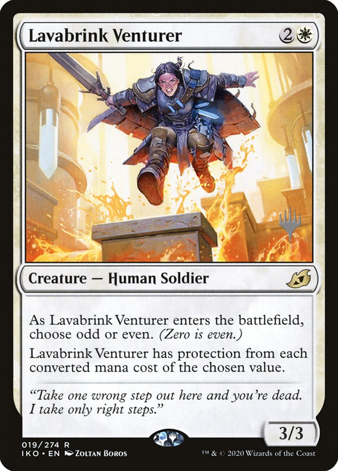 Lavabrink Venturer (Promo Pack) [Ikoria: Lair of Behemoths Promos] | Dumpster Cat Games