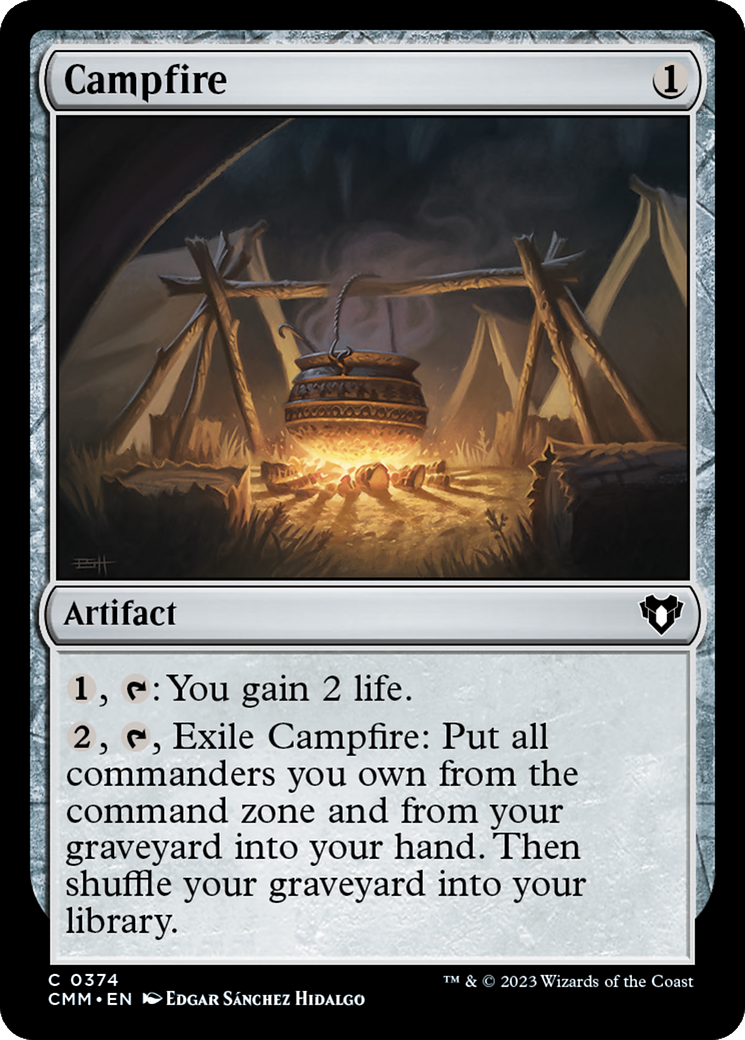 Campfire [Commander Masters] | Dumpster Cat Games