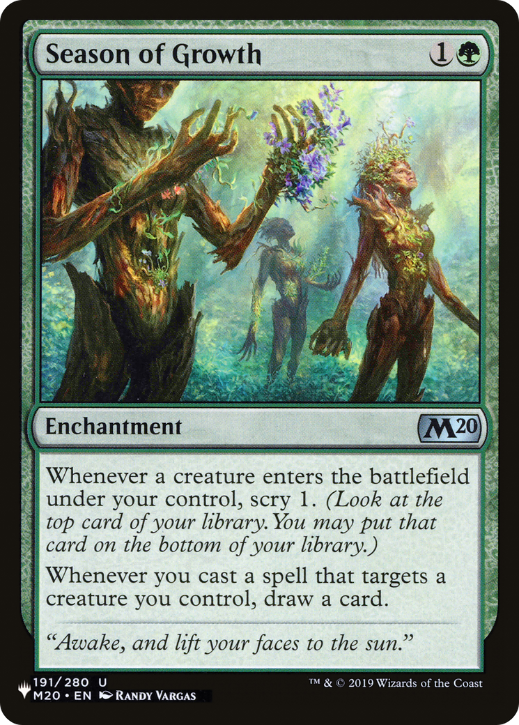 Season of Growth [The List] | Dumpster Cat Games