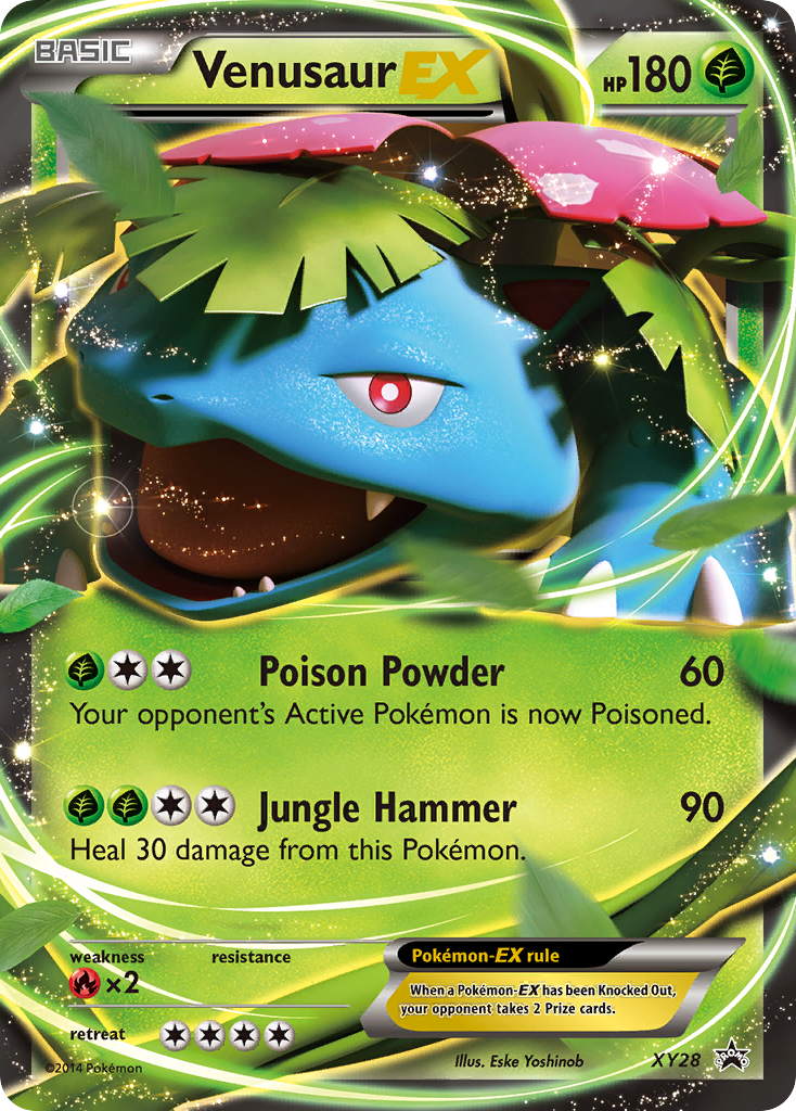 Venusaur EX (XY28) [XY: Black Star Promos] | Dumpster Cat Games
