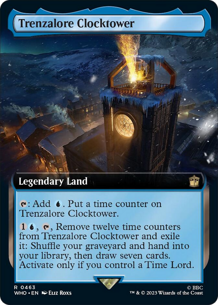 Trenzalore Clocktower (Extended Art) [Doctor Who] | Dumpster Cat Games