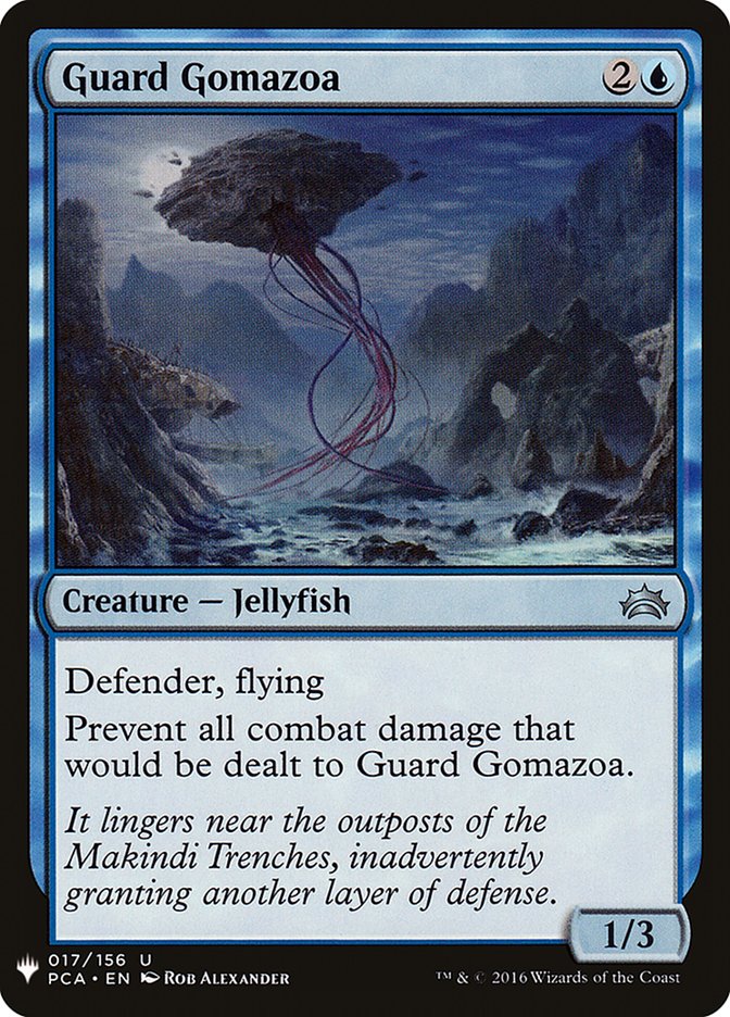 Guard Gomazoa [Mystery Booster] | Dumpster Cat Games