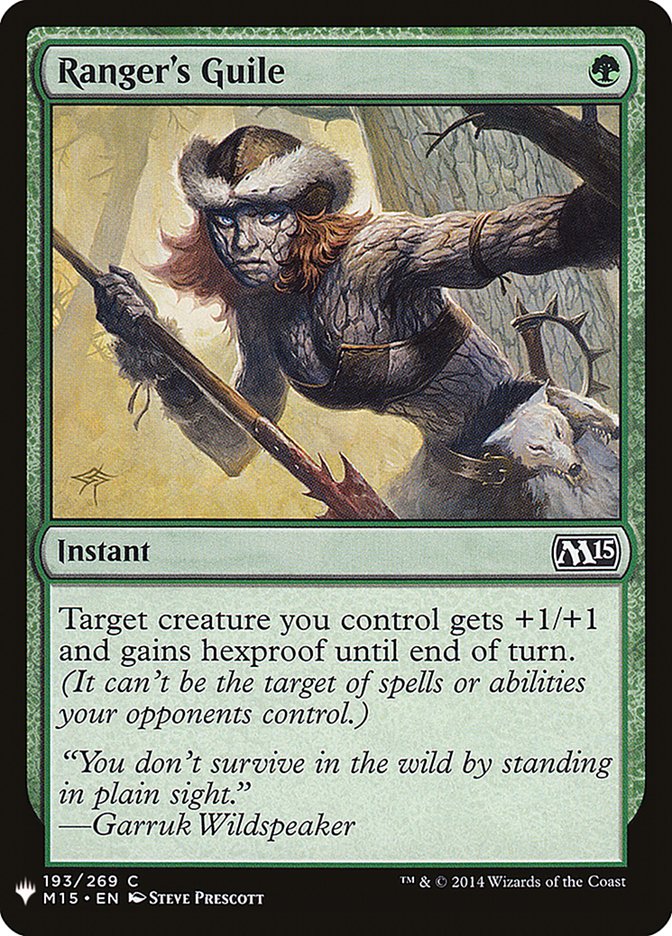 Ranger's Guile [Mystery Booster] | Dumpster Cat Games