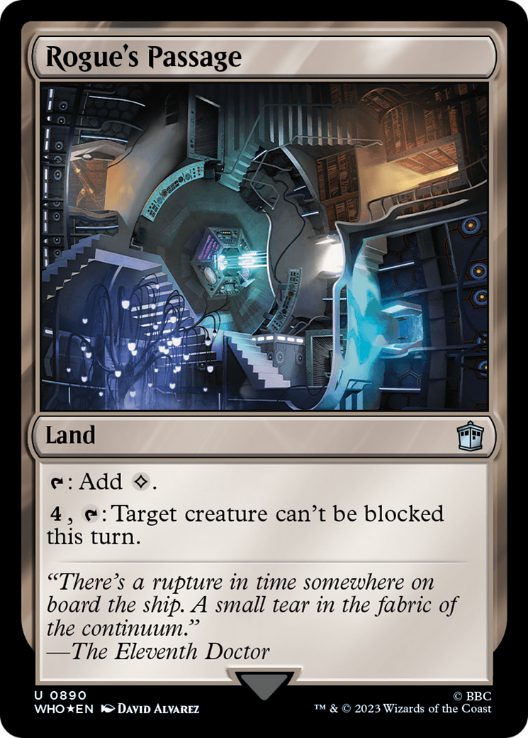 Rogue's Passage (Surge Foil) [Doctor Who] | Dumpster Cat Games