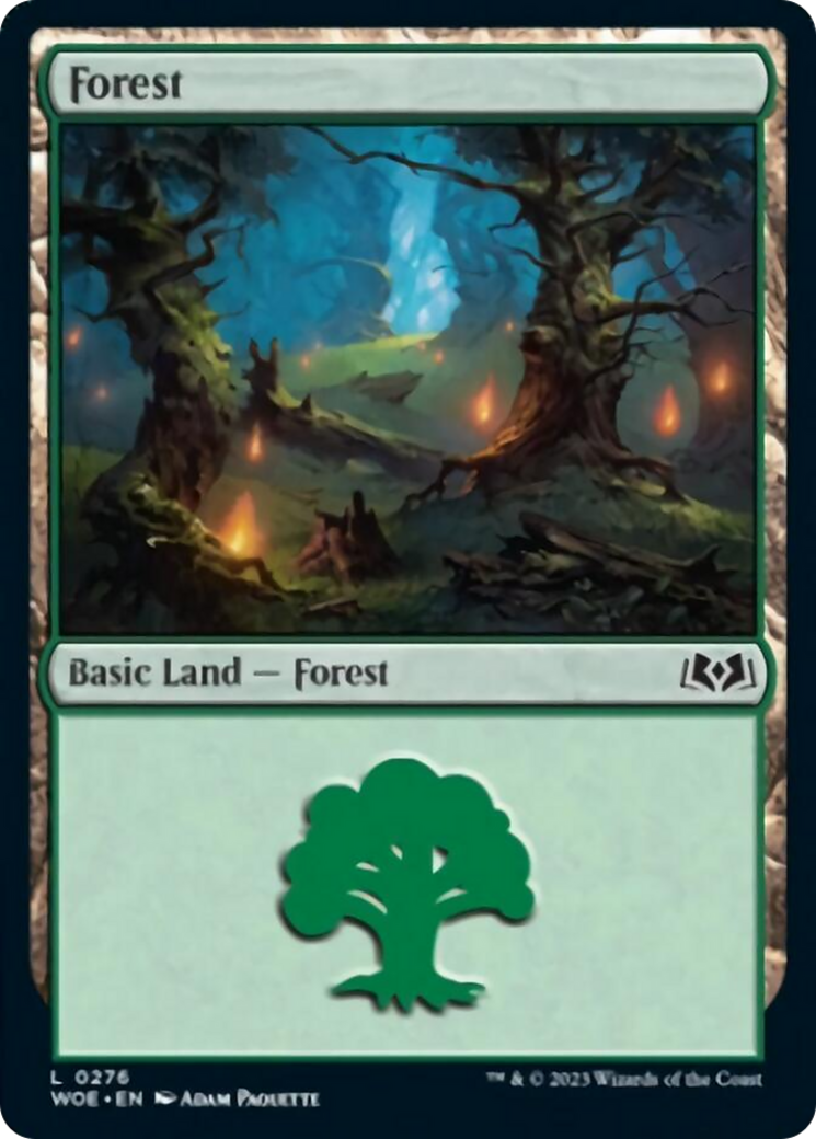 Forest (0276) [Wilds of Eldraine] | Dumpster Cat Games