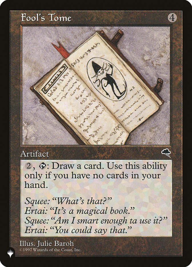 Fool's Tome [The List] | Dumpster Cat Games