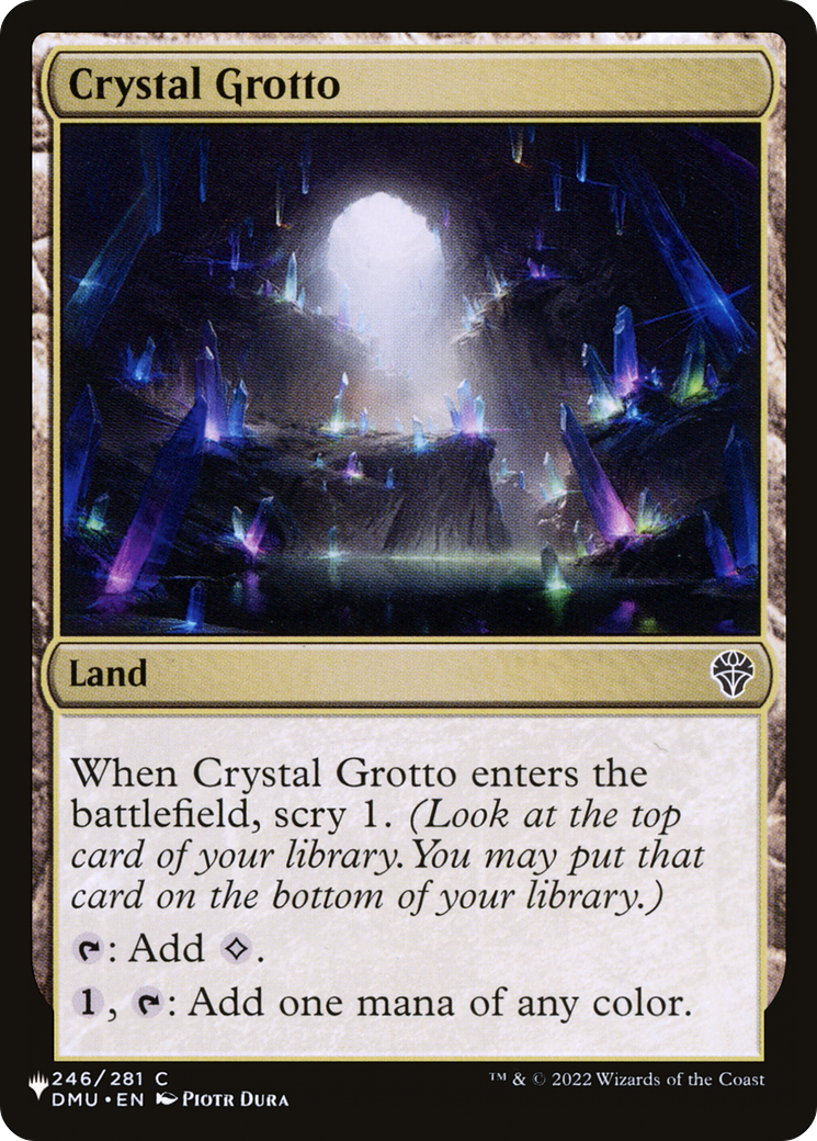 Crystal Grotto [The List] | Dumpster Cat Games