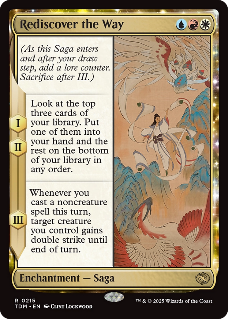 Rediscover the Way [Tarkir: Dragonstorm] | Dumpster Cat Games