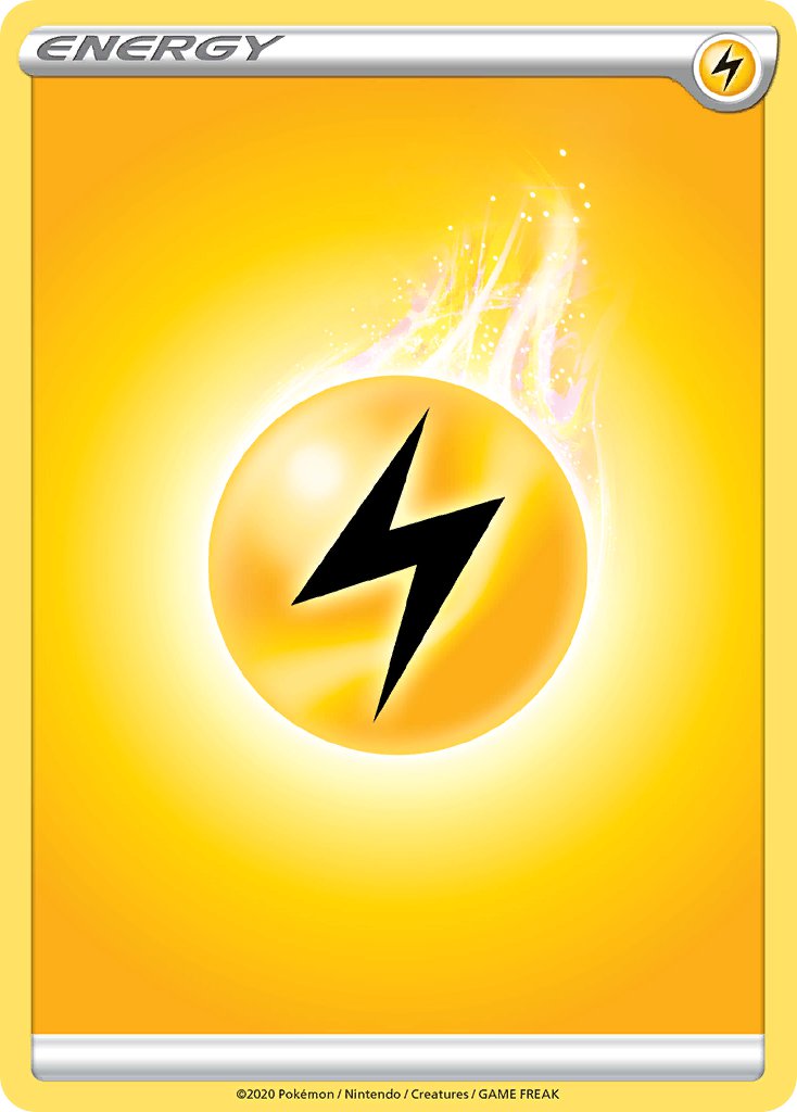 Lightning Energy [Sword & Shield: Base Set] | Dumpster Cat Games