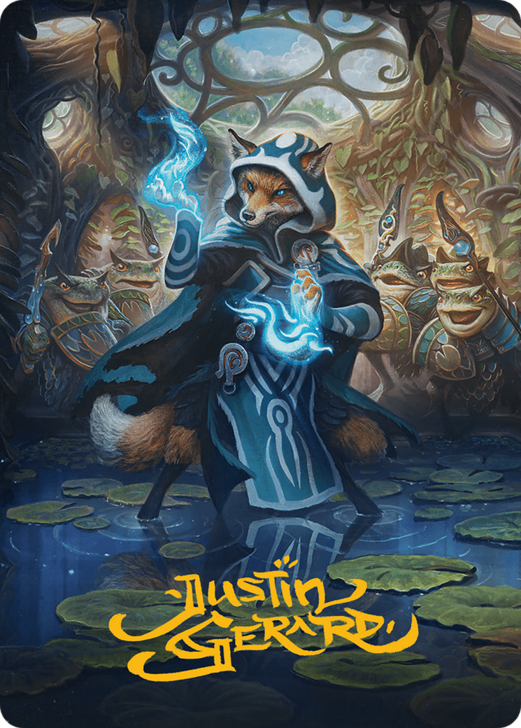 Jace, the Mind Sculptor Art Card (Gold-Stamped Signature) [Bloomburrow Art Series] | Dumpster Cat Games