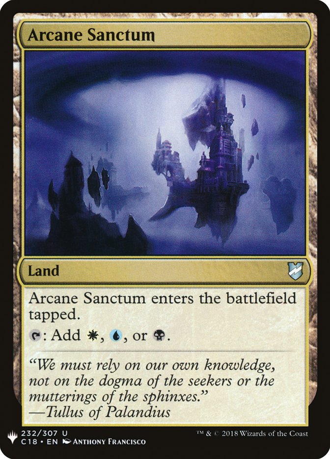 Arcane Sanctum [Mystery Booster] | Dumpster Cat Games