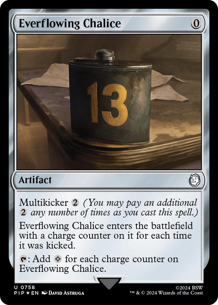 Everflowing Chalice (Surge Foil) [Fallout] | Dumpster Cat Games