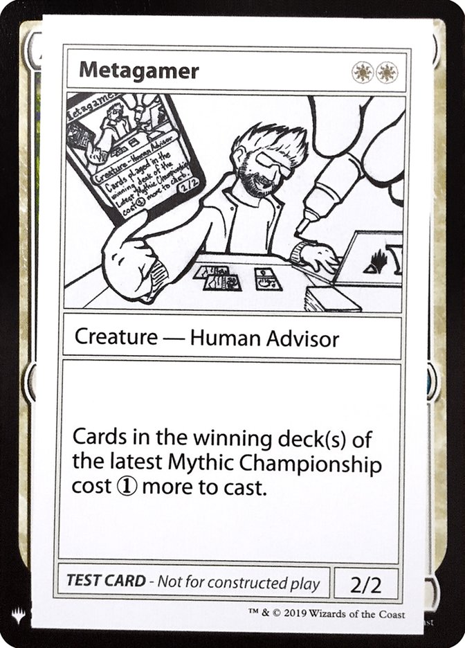 Metagamer [Mystery Booster Playtest Cards] | Dumpster Cat Games
