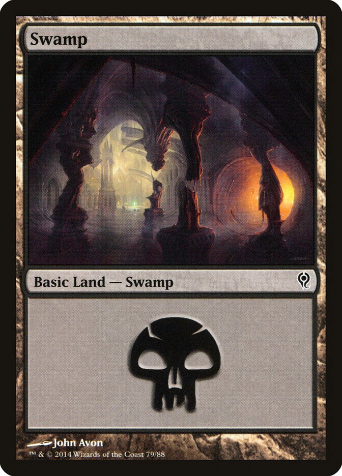 Swamp (79) [Duel Decks: Jace vs. Vraska] | Dumpster Cat Games