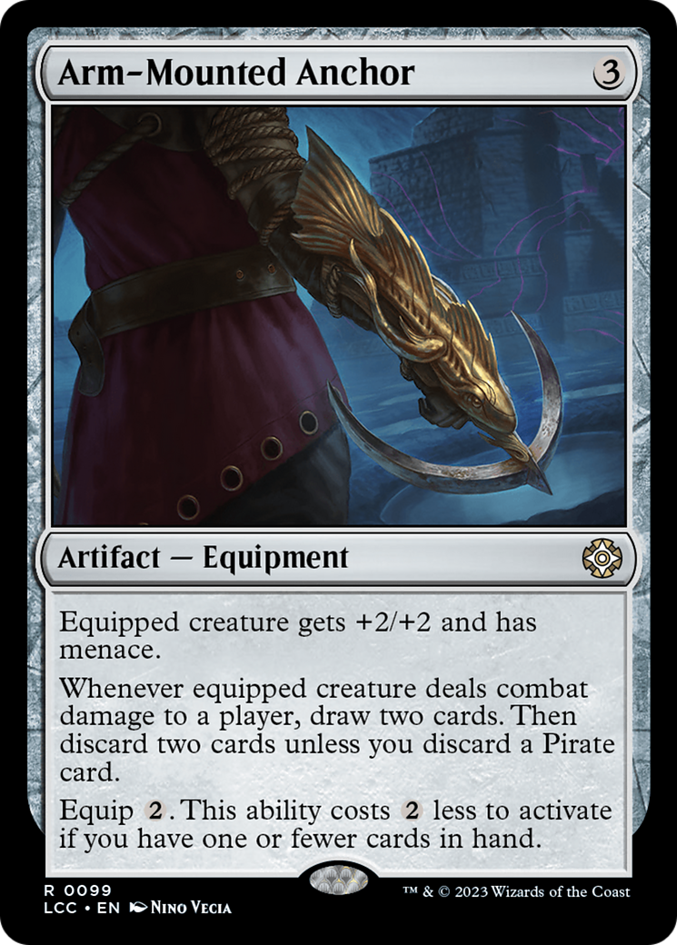 Arm-Mounted Anchor [The Lost Caverns of Ixalan Commander] | Dumpster Cat Games