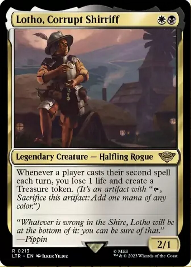 Lotho, Corrupt Shirriff [The Lord of the Rings: Tales of Middle-Earth] | Dumpster Cat Games