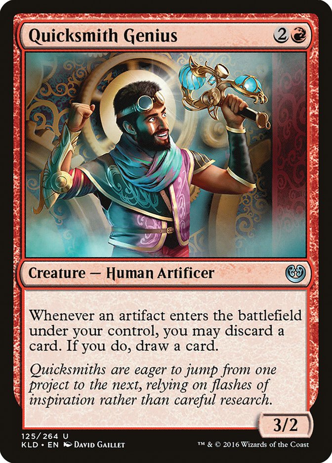 Quicksmith Genius [Kaladesh] | Dumpster Cat Games