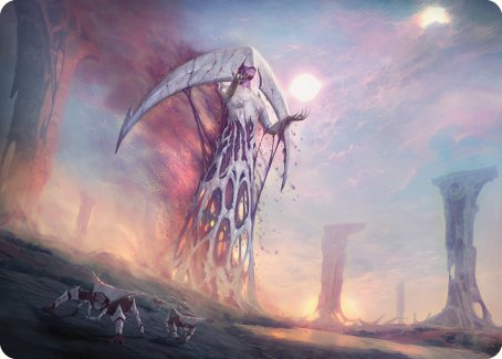 White Sun's Twilight Art Card [Phyrexia: All Will Be One Art Series] | Dumpster Cat Games