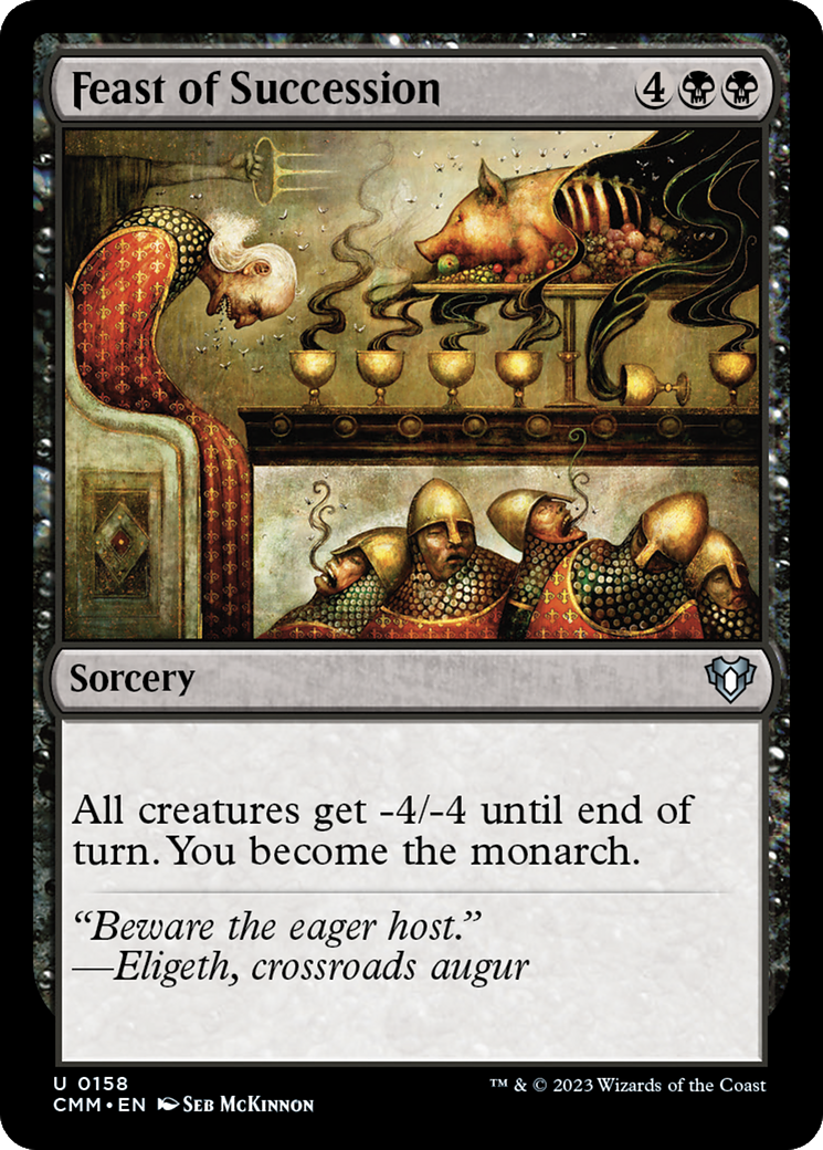 Feast of Succession [Commander Masters] | Dumpster Cat Games