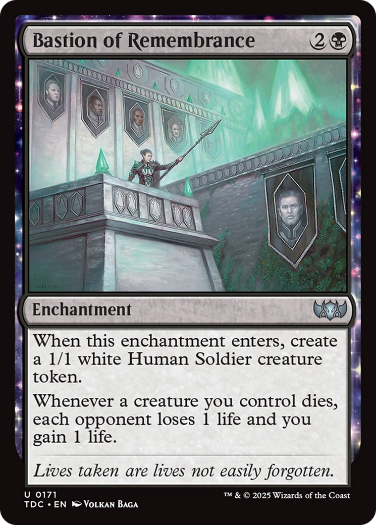 Bastion of Remembrance [Tarkir: Dragonstorm Commander] | Dumpster Cat Games