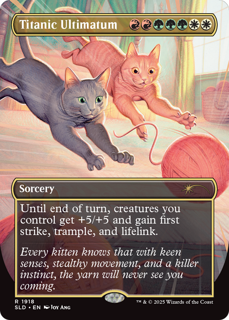 Titanic Ultimatum (1918) [Secret Lair Drop Series] | Dumpster Cat Games