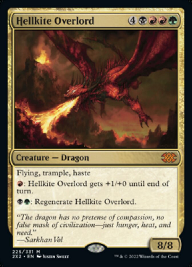 Hellkite Overlord [Double Masters 2022] | Dumpster Cat Games