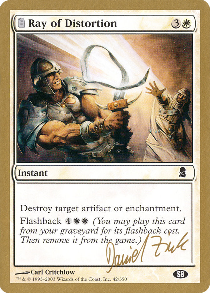 Ray of Distortion (Daniel Zink) (SB) [World Championship Decks 2003] | Dumpster Cat Games
