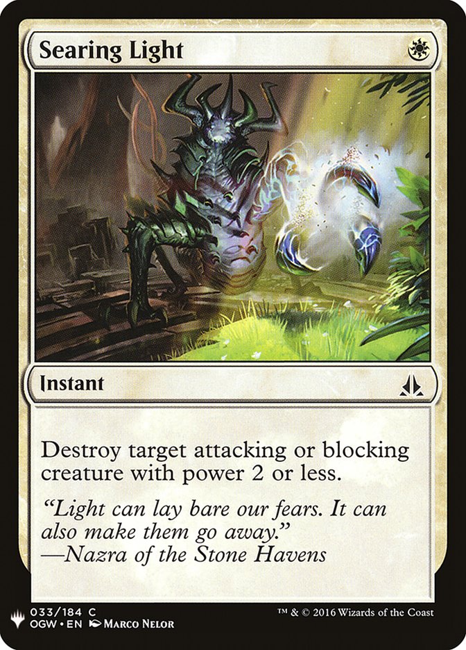 Searing Light [Mystery Booster] | Dumpster Cat Games