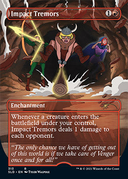 Impact Tremors (Borderless) [Secret Lair Drop Series] | Dumpster Cat Games