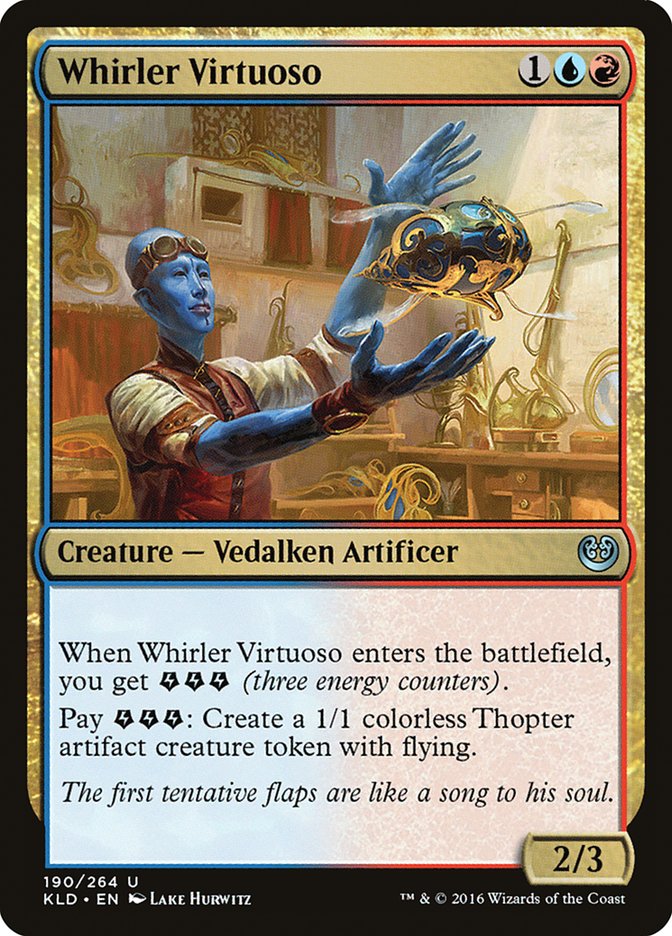 Whirler Virtuoso [Kaladesh] | Dumpster Cat Games