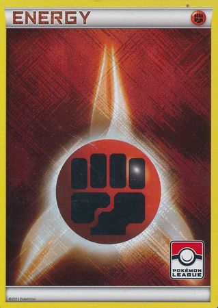 Fighting Energy (2011 Pokemon League Promo) [League & Championship Cards] | Dumpster Cat Games