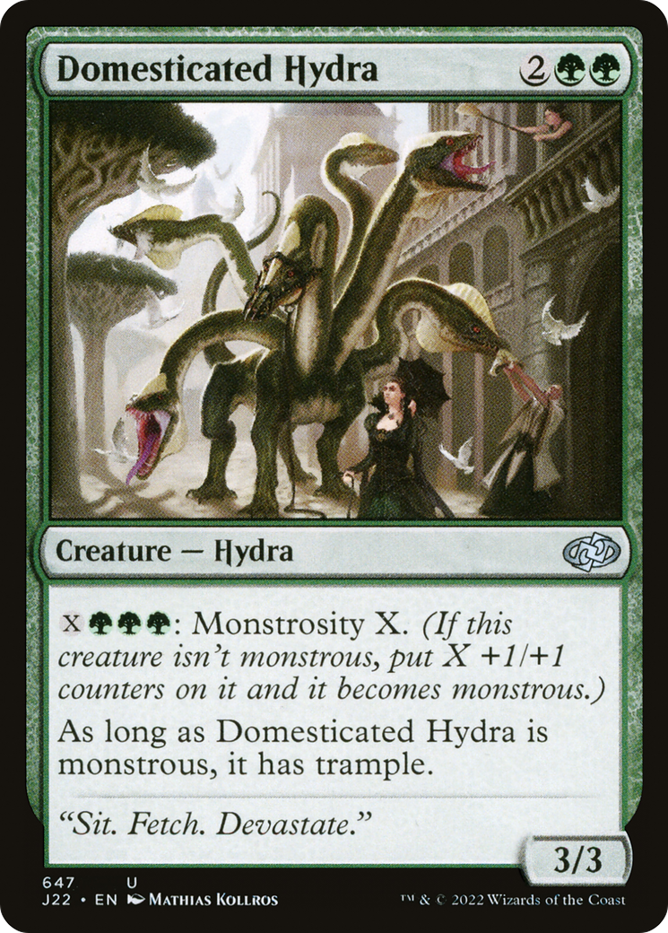 Domesticated Hydra [Jumpstart 2022] | Dumpster Cat Games