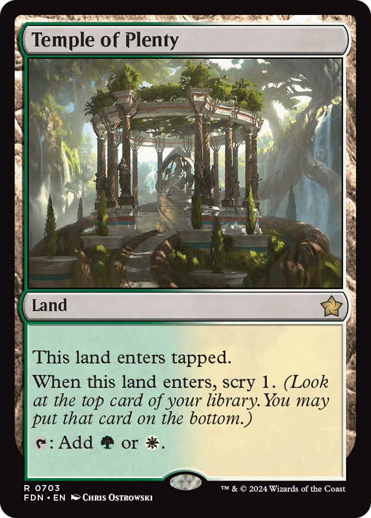 Temple of Plenty [Foundations] | Dumpster Cat Games