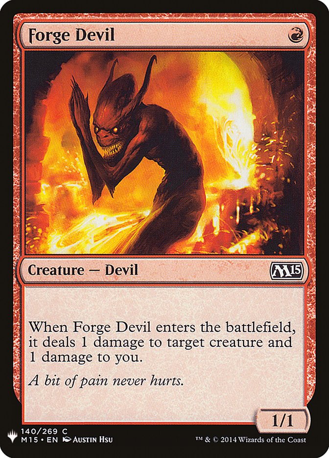Forge Devil [Mystery Booster] | Dumpster Cat Games